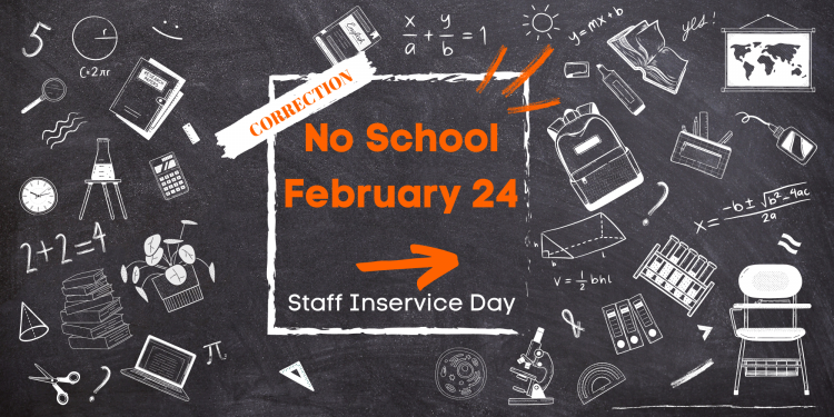 no school February 24