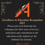 excellence in education recognition